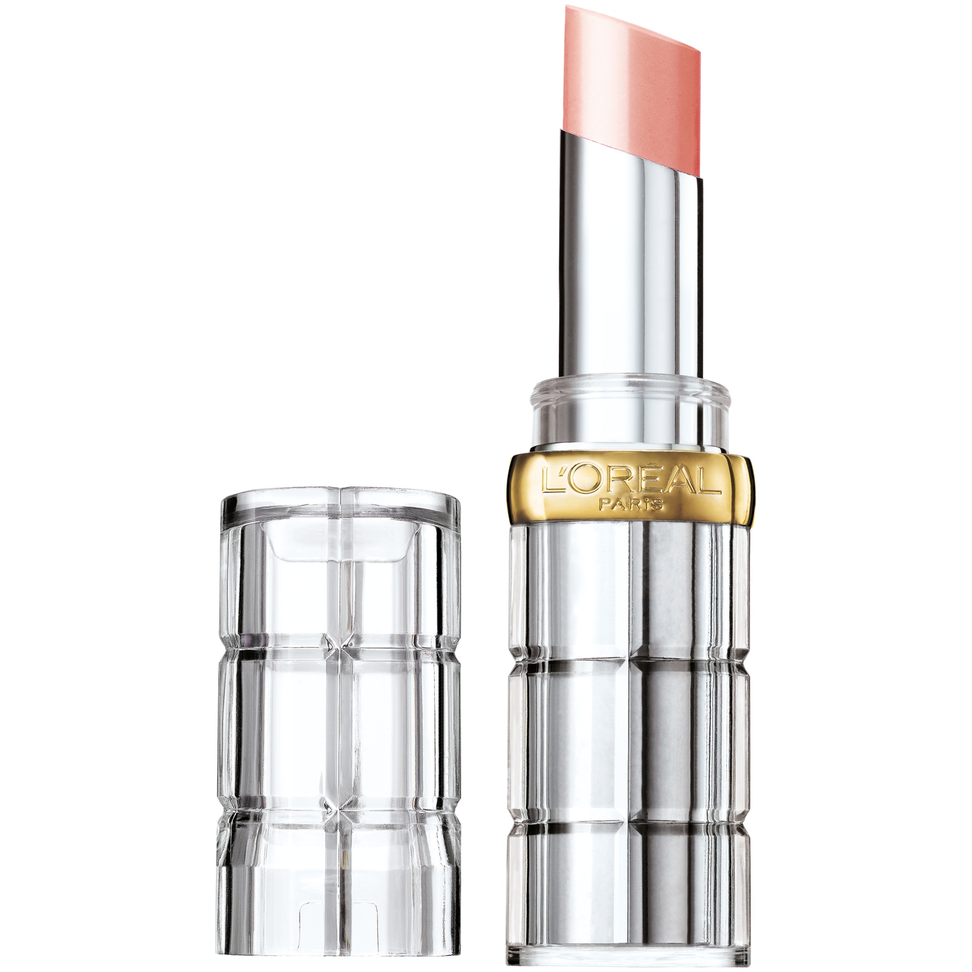 slide 2 of 2, L'Oréal Paris Colour Riche Shine Lipstick Shining Peach, 0.1 oz
