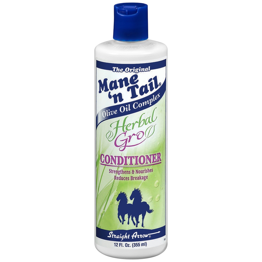 slide 1 of 1, Mane 'n Tail Herbal Gro Conditioner, 12 fl oz