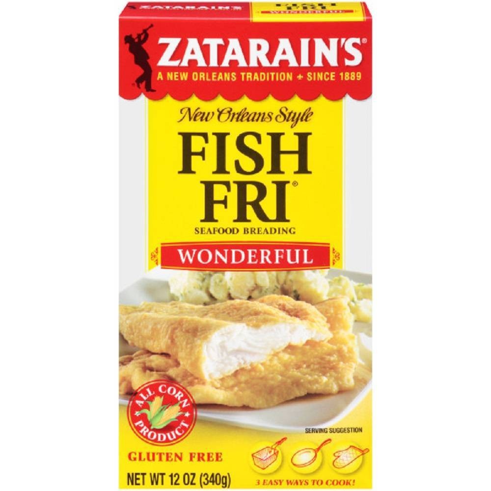 slide 1 of 1, Zatarain's Wonderful FishFri Mix, 12 oz