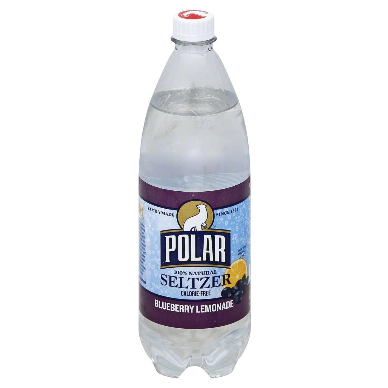 slide 1 of 3, Polar Beverages Polar Blueberry Lemonade Bottle, 1 liter