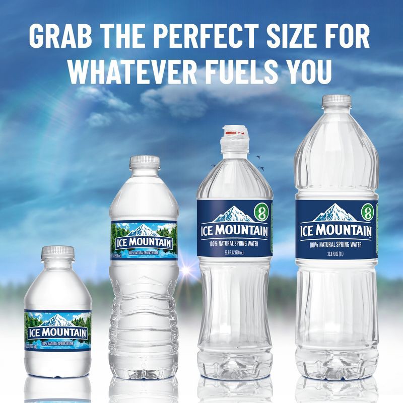 slide 5 of 7, Ice Mountain Brand 100% Natural Spring Water - 2.5 gal (320 fl oz) Jug, 2.5 gal, 320 fl oz
