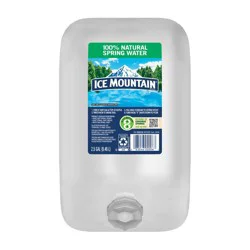 Ice Mountain Brand 100% Natural Spring Water - 2.5 gal (320 fl oz) Jug