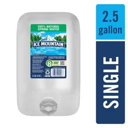 Ice Mountain Spring Water - 2.5 Gallon, Plastic Jug