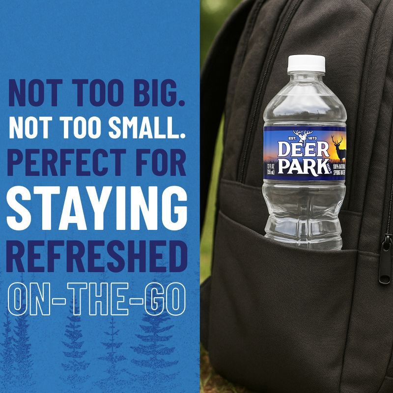 slide 6 of 9, Deer Park Brand 100% Natural Spring Water - 2.5 gal Jug, 2.5 gal