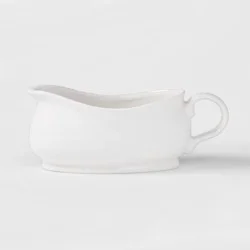 Porcelain Gravy Boat 20oz White - Threshold™