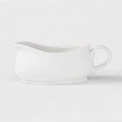 Porcelain Gravy Boat 20oz White - Threshold™