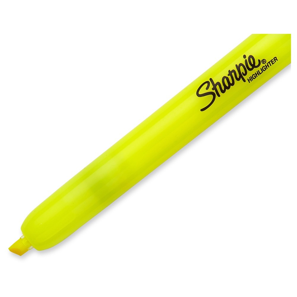 slide 4 of 7, Sharpie Retractable Highlighter, Medium Tip Multicolor Ink, 4 ct