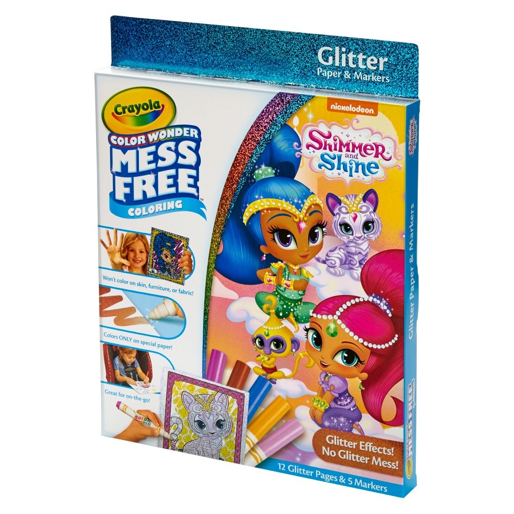 slide 2 of 3, Crayola Color Wonder Box - Shimmer & Shine, 1 ct