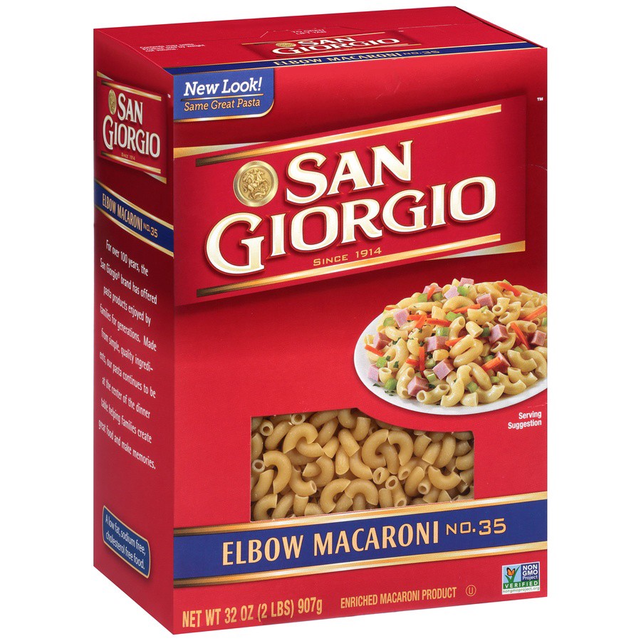 slide 2 of 8, San Giorgio No. 35 Elbow Macaroni 32 oz, 32 oz