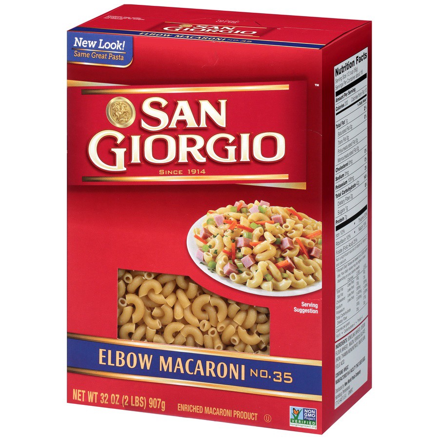 slide 3 of 8, San Giorgio No. 35 Elbow Macaroni 32 oz, 32 oz