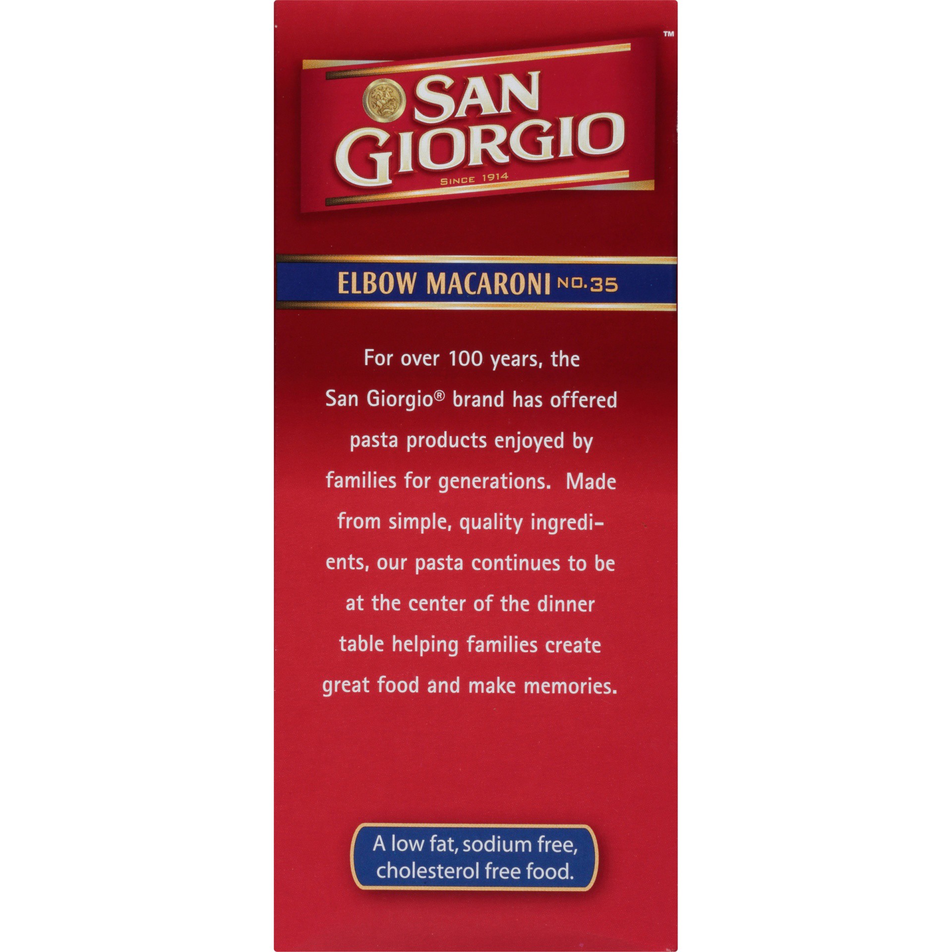 slide 4 of 8, San Giorgio No. 35 Elbow Macaroni 32 oz, 32 oz