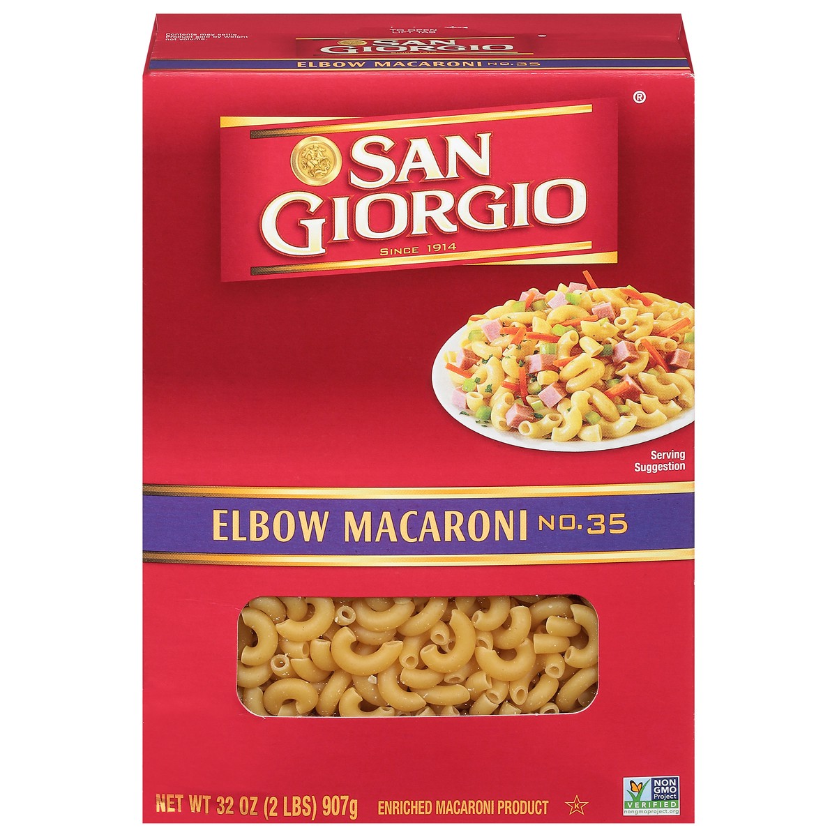 slide 1 of 8, San Giorgio No. 35 Elbow Macaroni 32 oz, 32 oz