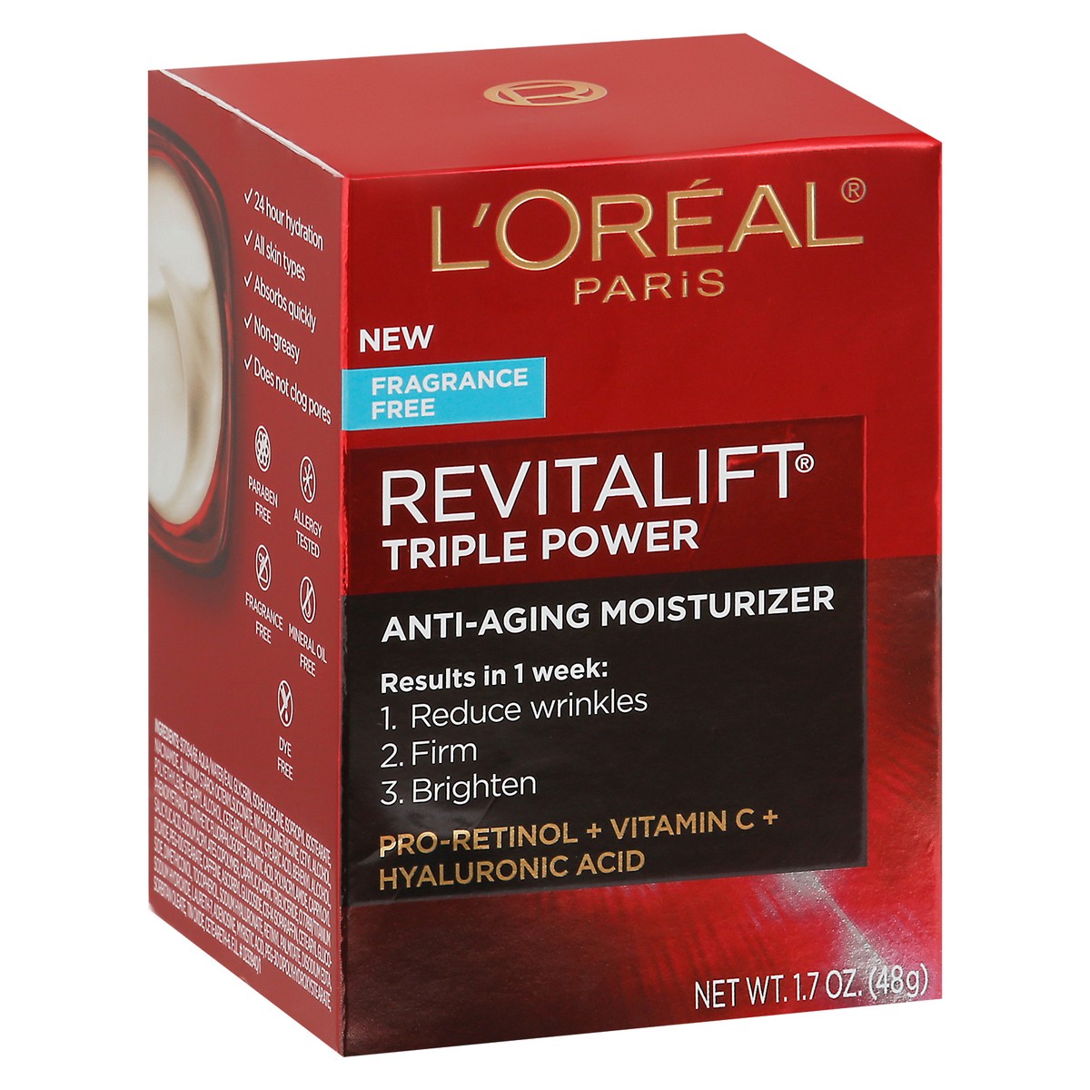 slide 1 of 6, Revitalift Triple Power Anti-Aging Moisturizer 1.7 oz, 1.7 oz