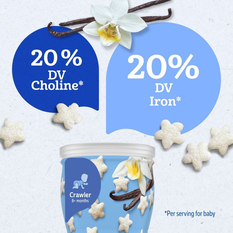 slide 4 of 9, Gerber Baby Food Vanilla Puffs Baby Snack- 1.48oz, 1.48 oz