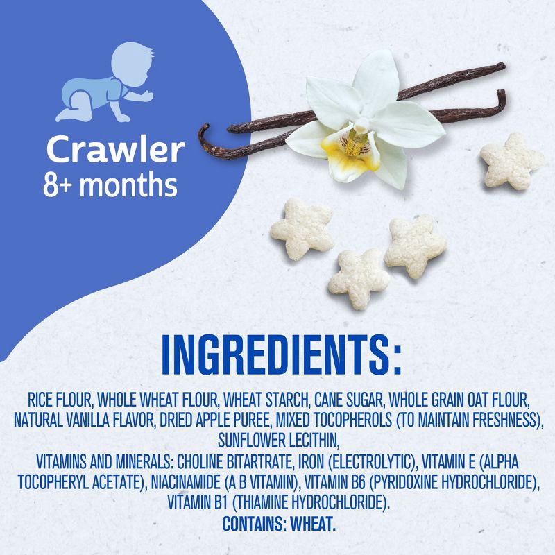 slide 9 of 9, Gerber Baby Food Vanilla Puffs Baby Snack- 1.48oz, 1.48 oz