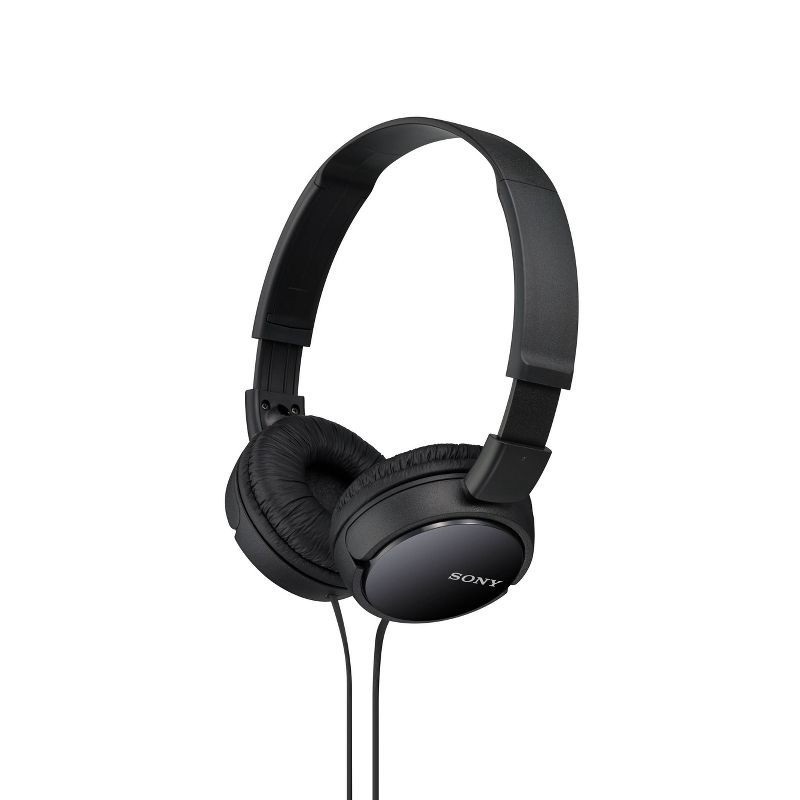 slide 1 of 3, Sony ZX Series Wired On Ear Headphones - Black (MDR-ZX110), 1 ct