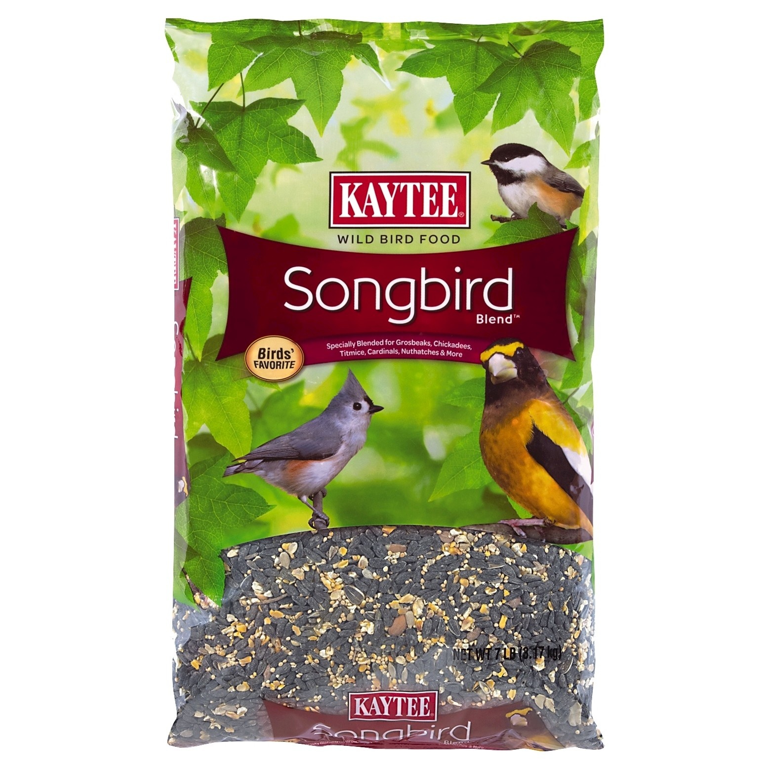 slide 1 of 1, Kaytee Premium Bird Food, 7 lb