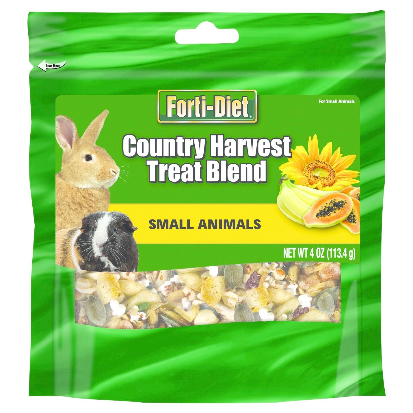 slide 1 of 1, Kaytee Country Harvest Small Animal Pet Treat, 4 oz