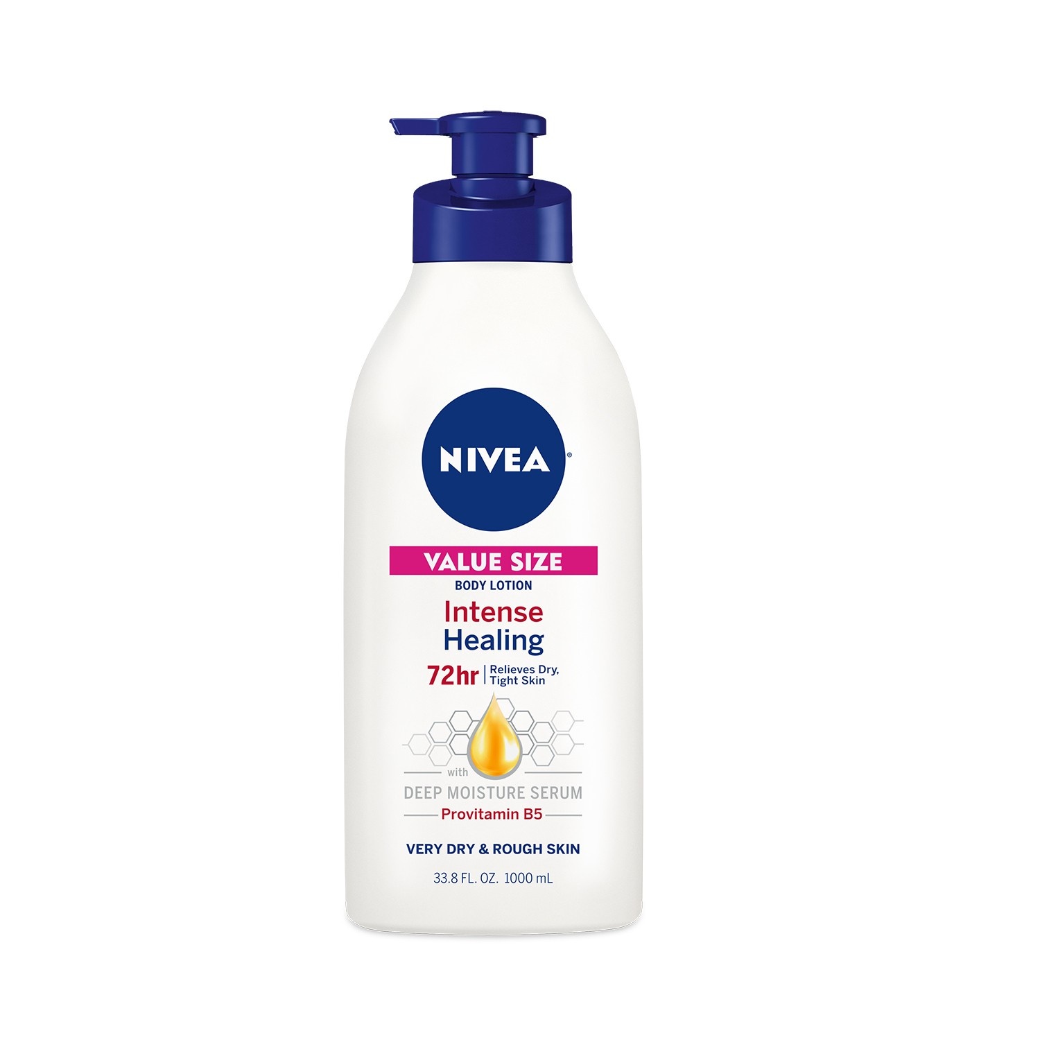 slide 1 of 7, Nivea Extended Moisture Lotion, 33.8 oz