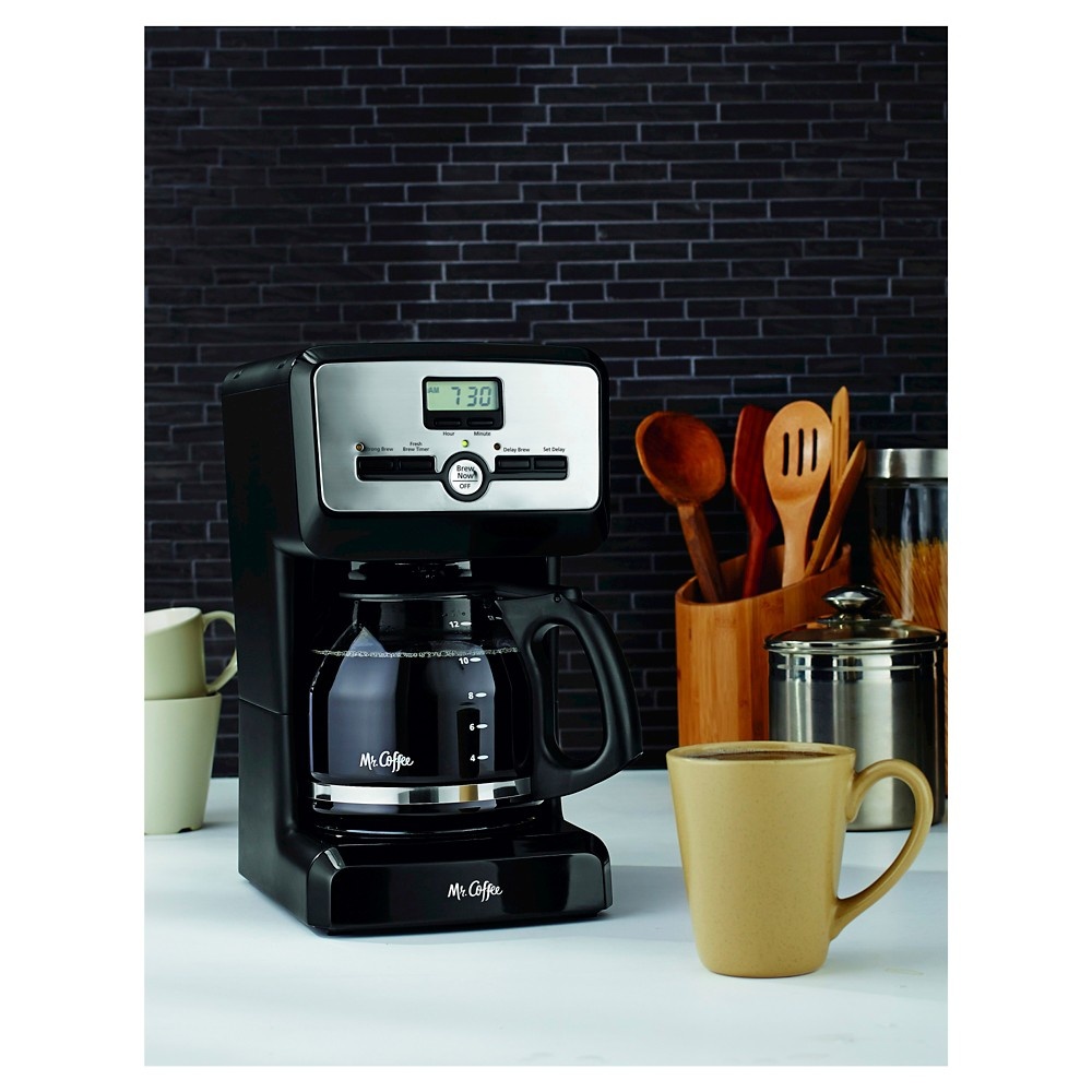 slide 2 of 9, Mr. Coffee 12-Cup Programmable Coffee Maker , 1 ct