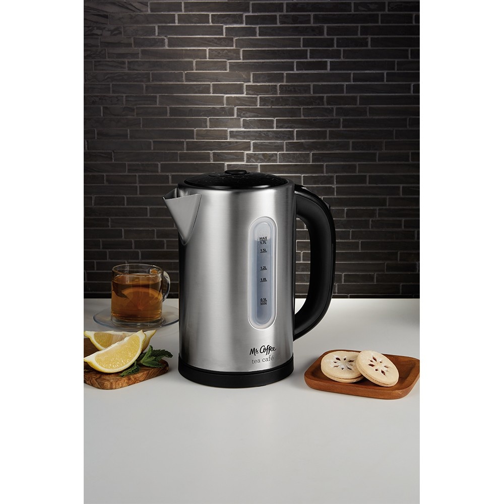 slide 4 of 8, Mr. Coffee Digital Electric Kettle - Stainless Steel BVMC-EKVT100, 1 ct