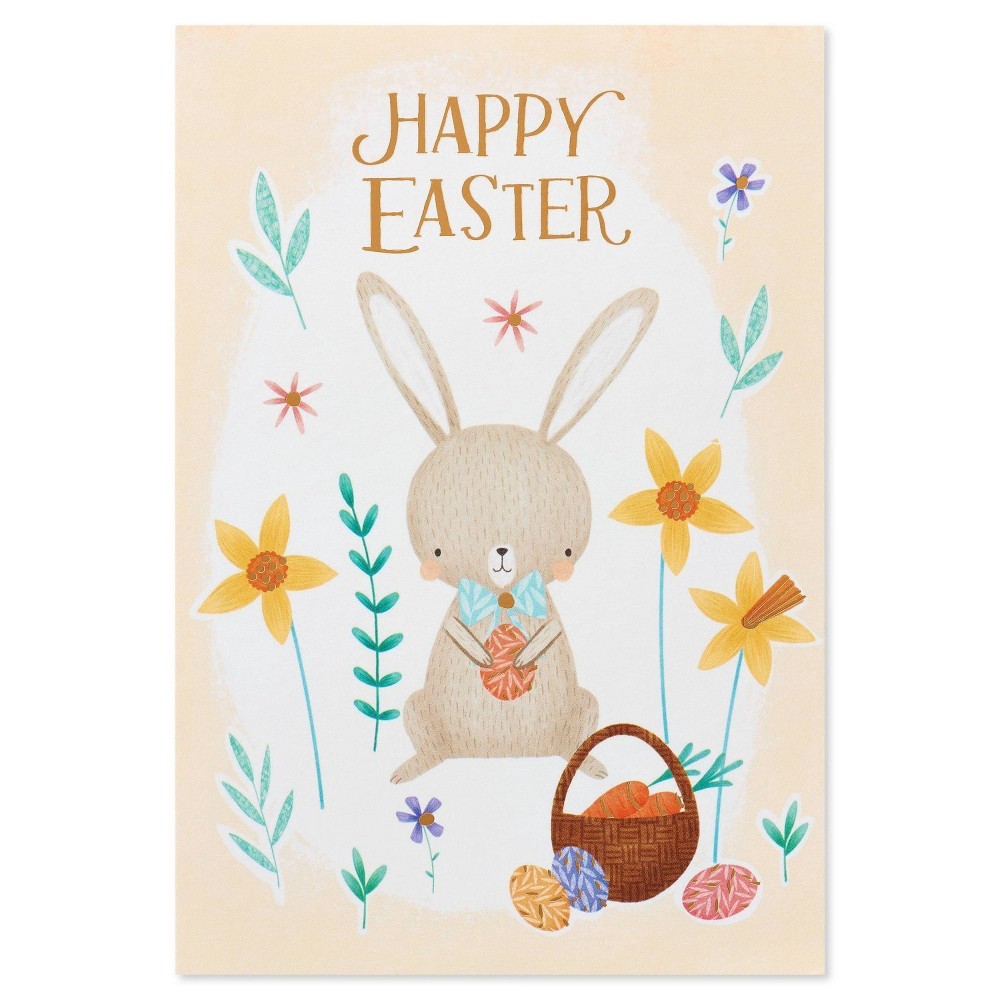 slide 7 of 7, Carlton Cards Easter Bunny Greeting Cards, 6 ct