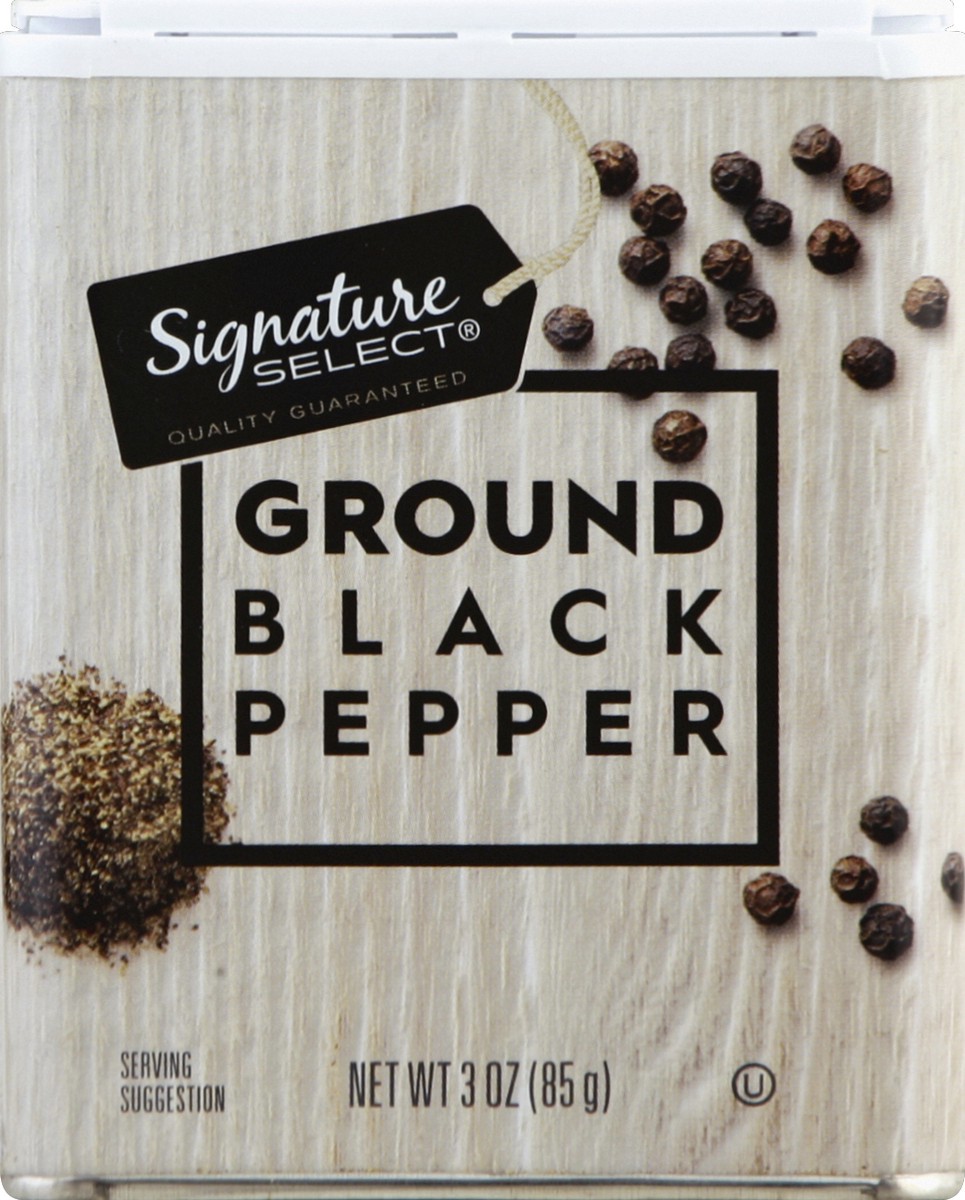 slide 4 of 7, Signature Select Black Pepper 3 oz, 