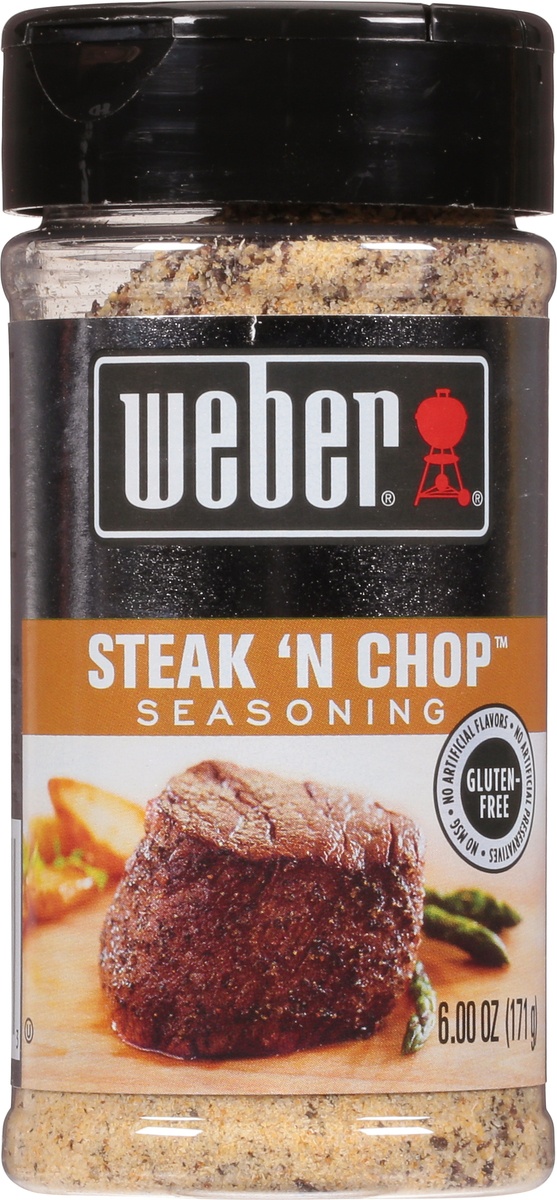 slide 4 of 7, Weber Seasoning Steak N Chop, 