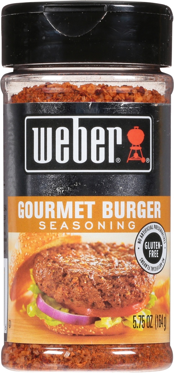 Weber Gourmet Burger Seasoning, 5.75 oz 5.75 oz