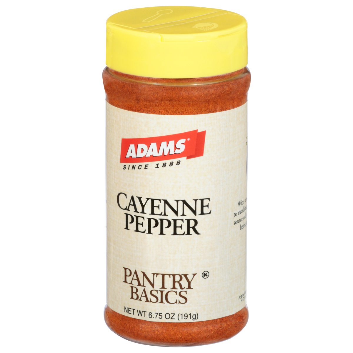slide 7 of 9, Adams Pantry Basics Cayenne Pepper 6.75 oz, 6.75 oz