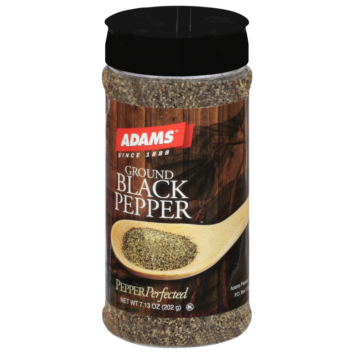 slide 3 of 9, Adams Pepper Perfected Ground Black Pepper 7.13 oz, 7.13 oz