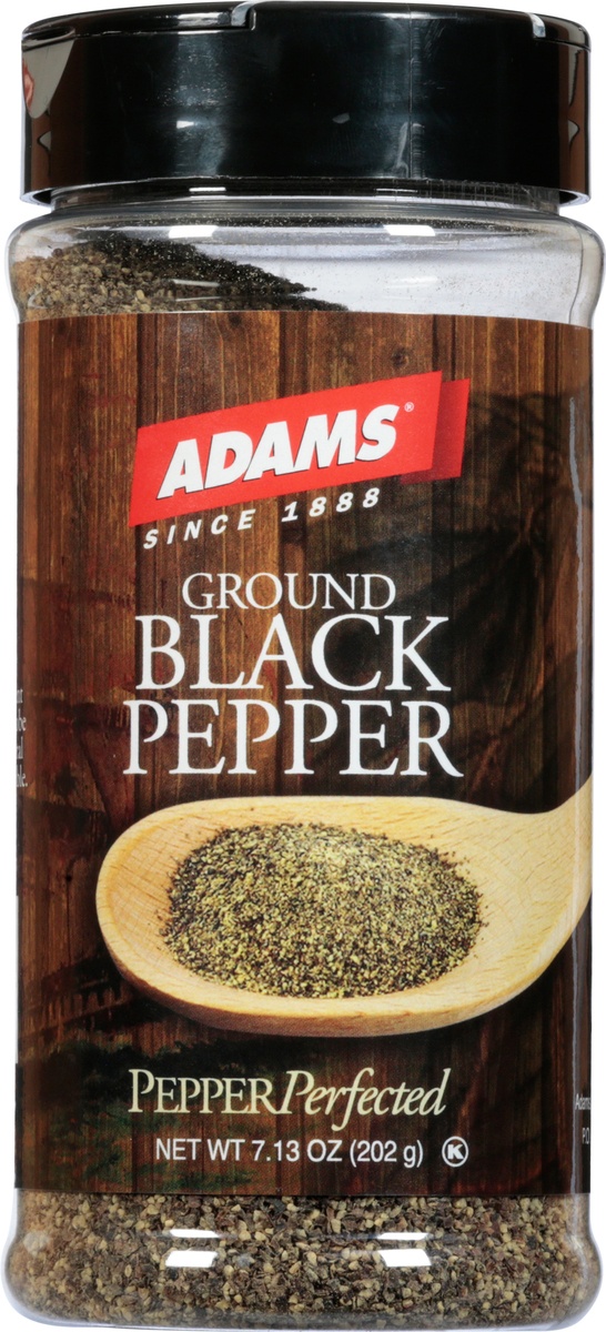 slide 6 of 9, Adams Pepper Perfected Ground Black Pepper 7.13 oz, 7.13 oz