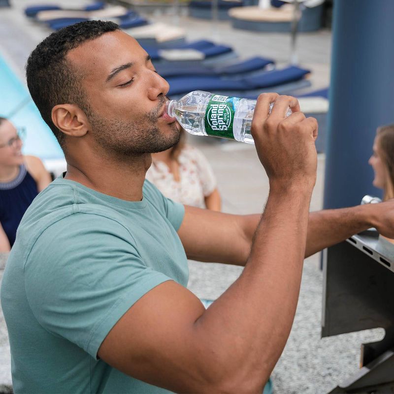 slide 7 of 10, Poland Spring Brand 100% Natural Spring Water - 6pk/23.7 fl oz Sport Cap Bottles, 6 ct; 23.7 fl oz