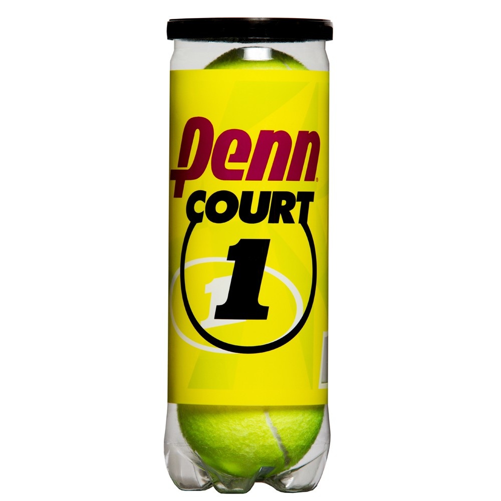 slide 1 of 4, Penn Court 1 Tennis Balls, 3 ct