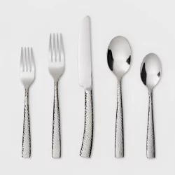 Arkita 20pc Stainless Steel Silverware Set - Threshold
