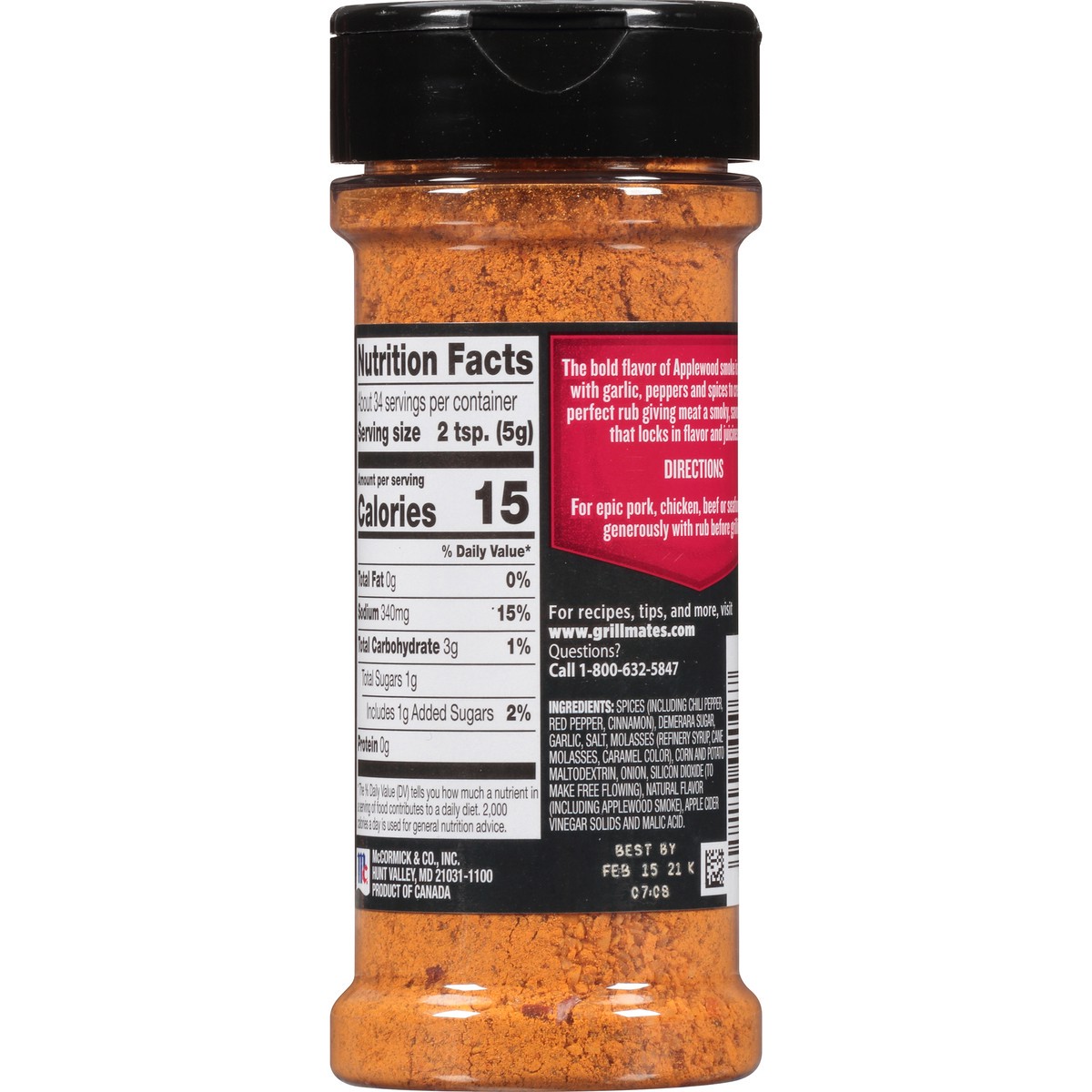 McCormick Grill Mates Applewood Rub 6 oz Shipt