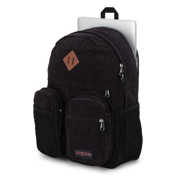 slide 7 of 8, Jansport Granby Remix Backpack, Black Corduroy, 1 ct