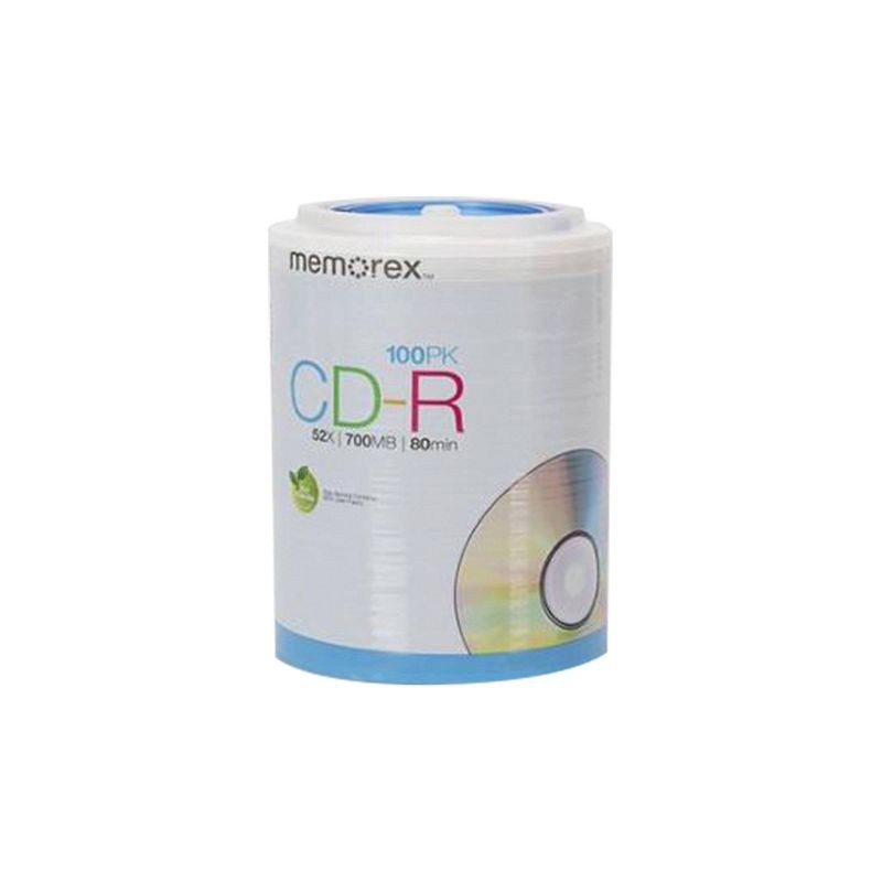 slide 2 of 4, Memorex CD-R Spindle Disc Pack - 100 PK, 100 ct