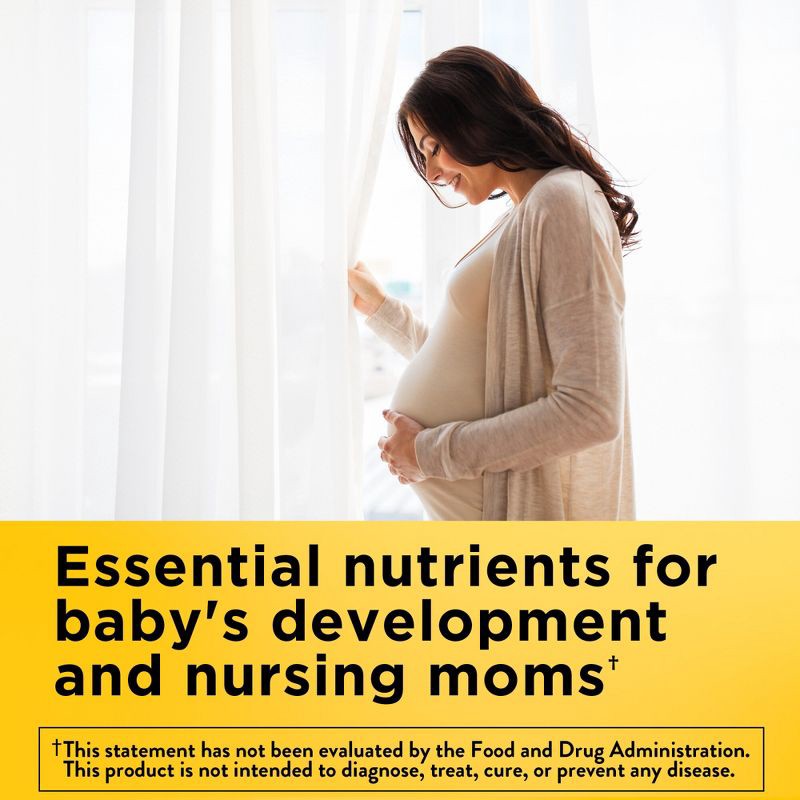 slide 9 of 9, Nature Made Postnatal Multi + DHA, Postnatal Vitamins with Iron & Vitamin D Softgels - 60ct, 60 ct