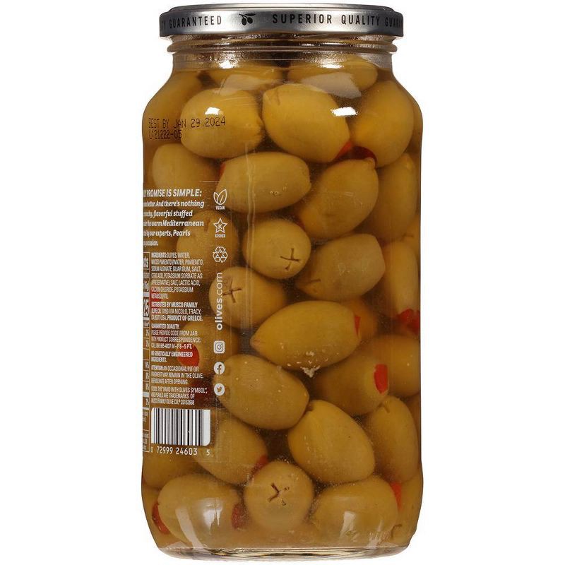 slide 3 of 4, Pearls Pimiento Stuffed Manzanilla Olives - 21oz, 21 oz