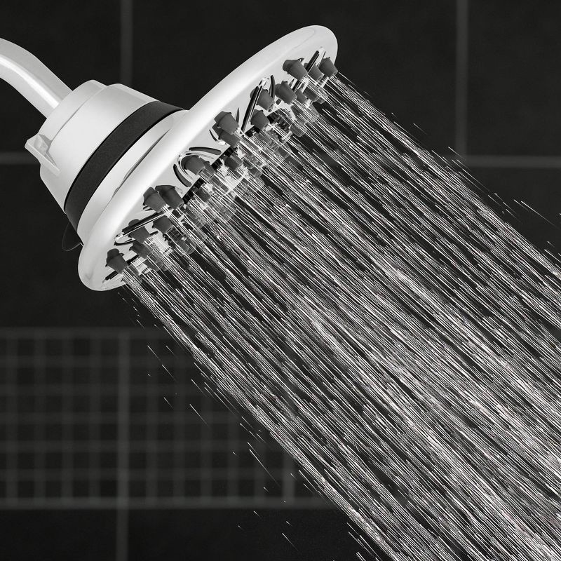 slide 2 of 10, RainFall Shower Head 7-mode Chrome- Waterpik: EPA WaterSense Certified, 1.8 GPM, Wall Mounted, 1 ct