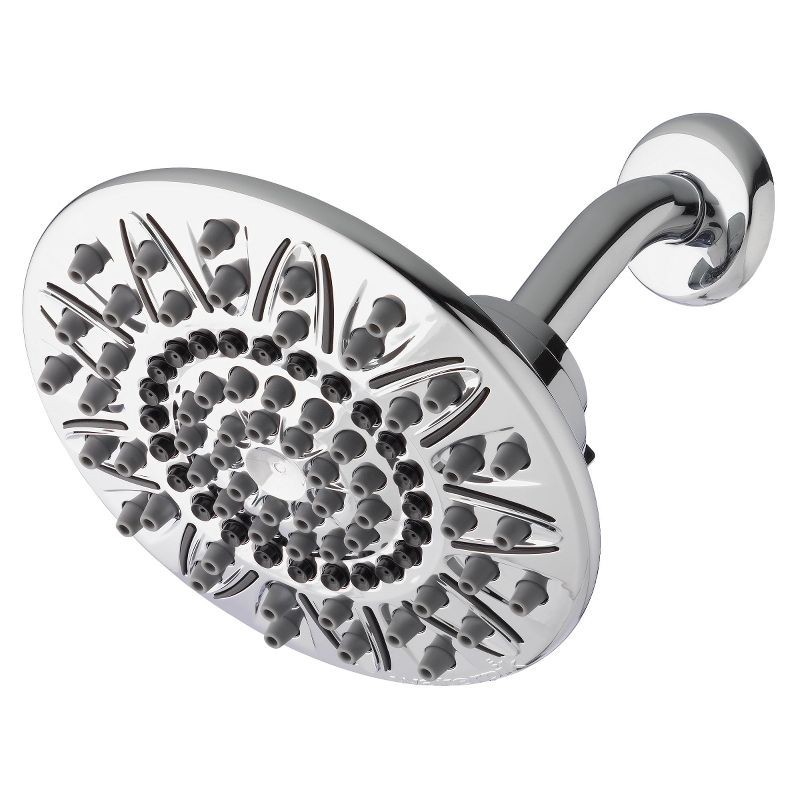 slide 1 of 10, RainFall Shower Head 7-mode Chrome- Waterpik: EPA WaterSense Certified, 1.8 GPM, Wall Mounted, 1 ct
