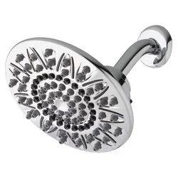 RainFall Shower Head 7-mode Chrome- Waterpik: EPA WaterSense Certified, 1.8 GPM, Wall Mounted