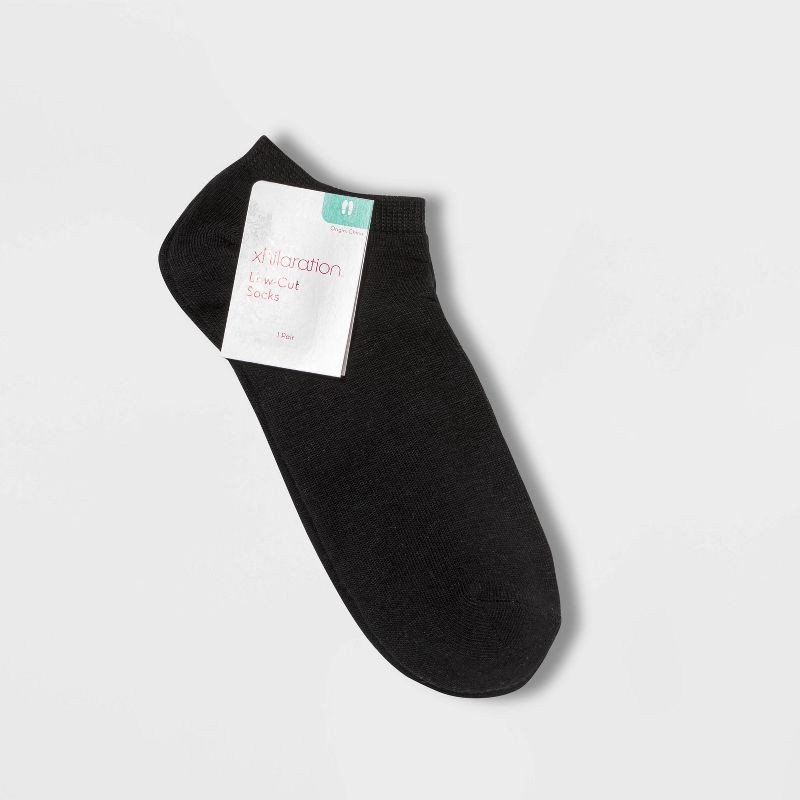 Women's Low Cut Socks - Xhilaration™ Black 4-10