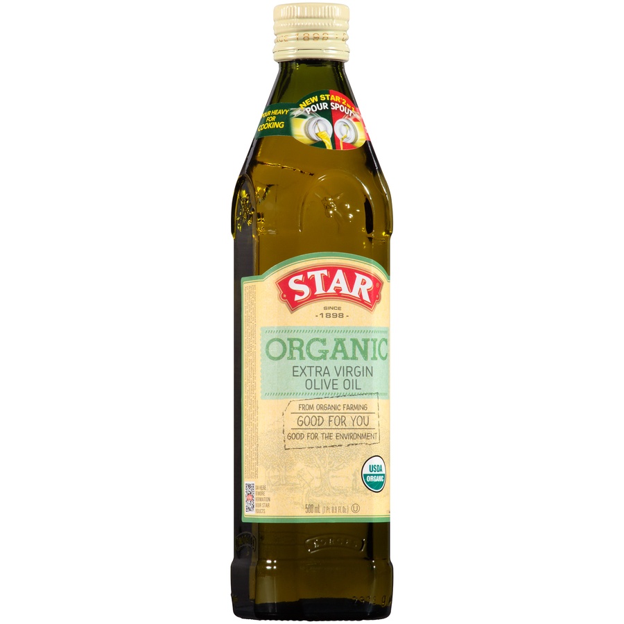 slide 5 of 8, Star Extra Virgin Organic Olive Oil, 0.9 oz