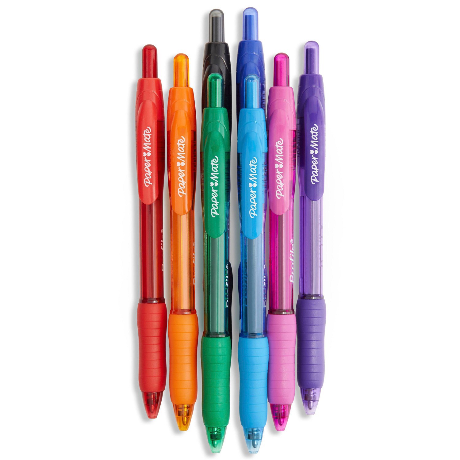 slide 3 of 8, Paper Mate Profile 8pk Ballpoint Pens 1.4mm Bold Tip Multicolored, 8 ct