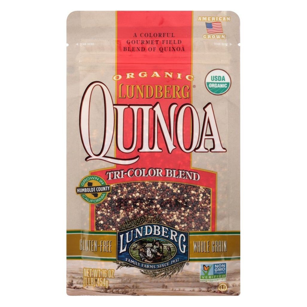 slide 1 of 6, Lundberg Organic Tri-Color Quinoa Blend, 16 oz