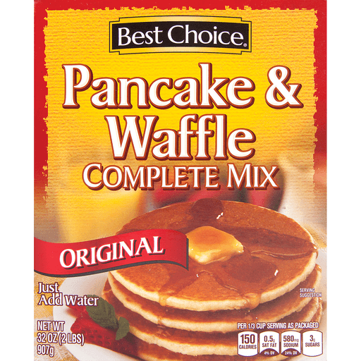 slide 1 of 1, Best Choice Original Pancake & Waffle Complete Mix, 32 oz