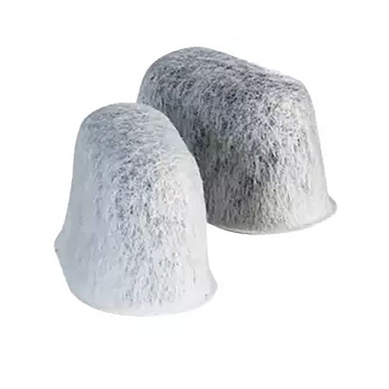 slide 2 of 6, Keurig Water Filter Cartridge Refills 2pk: Charcoal Replacement for Coffee Maker, Easy Filter Change, Clear, 1 Year Warranty, 2 ct