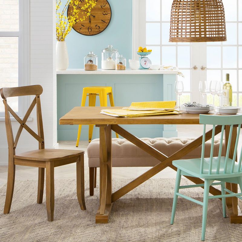 slide 7 of 10, 16pc Porcelain Dinnerware Set White - Threshold™, 16 ct